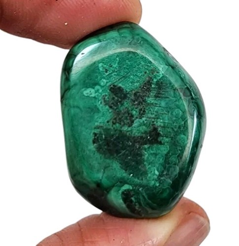 Malachite polished stone - polished,