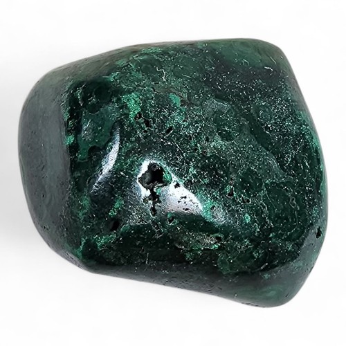 Malachite polished stone - malachite, from