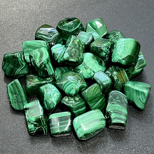 Malachite tumbled - malachite,